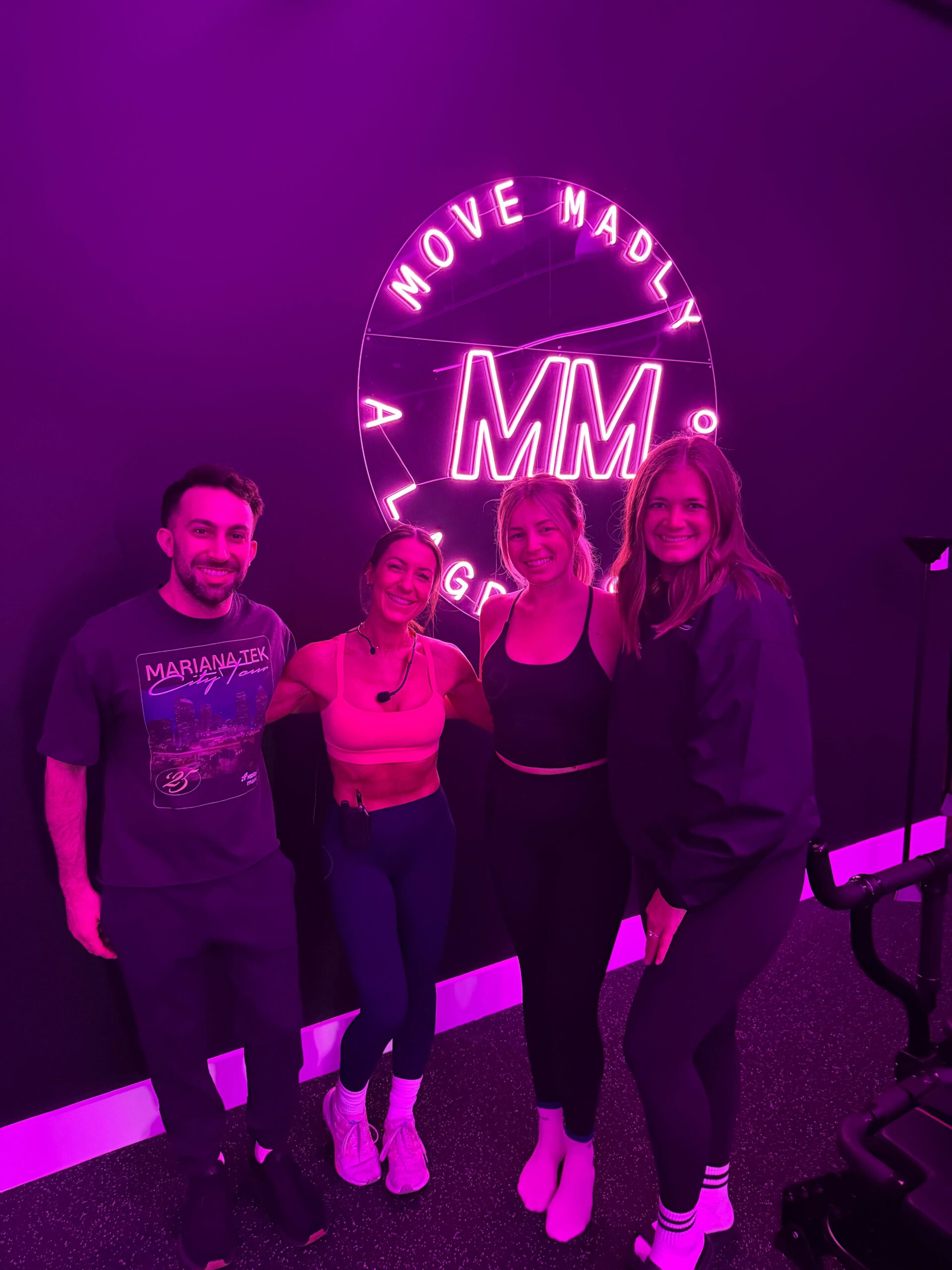 Mariana Tek visit to Move Madly